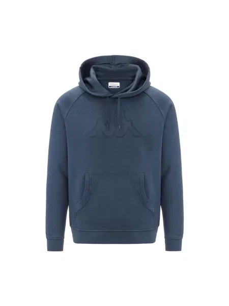 Bluza z kapturem Kappa Zaiver niebieska