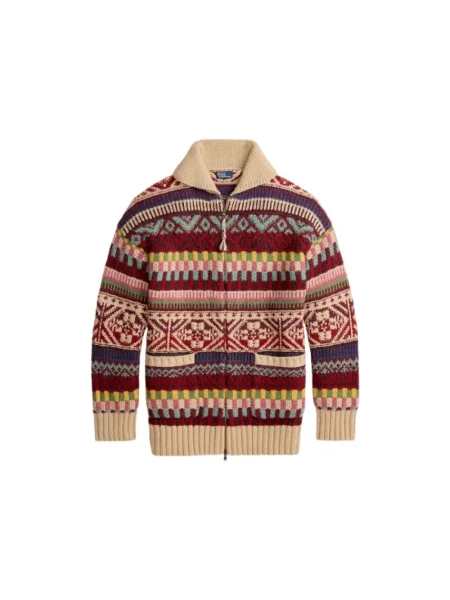 Kardigan Polo Ralph Lauren żakardowy