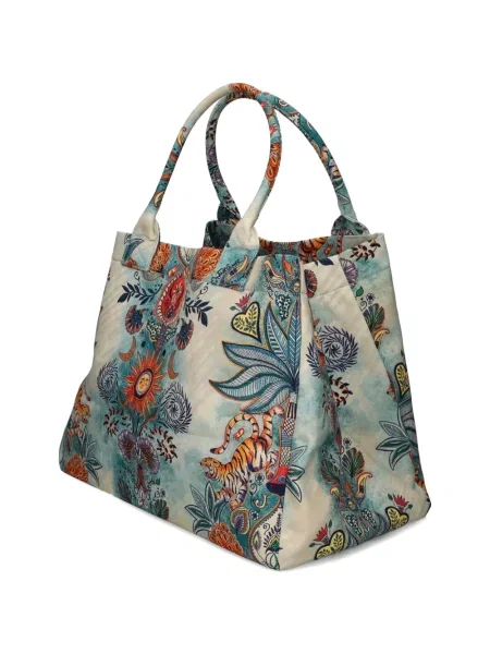 Geantă Just Cavalli cu model floral cu imagine
