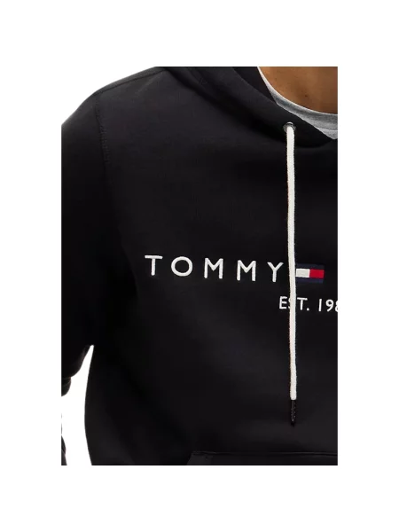 Mikina Tommy Hilfiger čierna