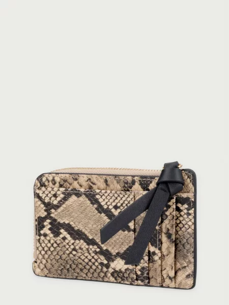 Tommy Hilfiger denarnica usnjena bež