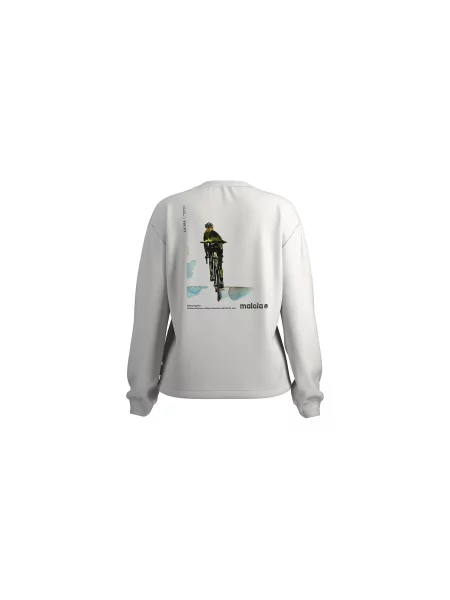 Maloja AquavistaM. Kobiety Bluzy i bluzy z kapturem Maloja Biały Size: XS szara