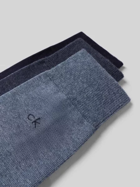 Calvin Klein Skarpety długie Granatowy niebieskie