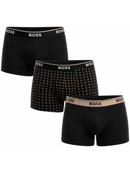BOSS BLACK Chiloți boxer Power Desig negru