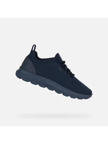 Sneakerși Geox albastru