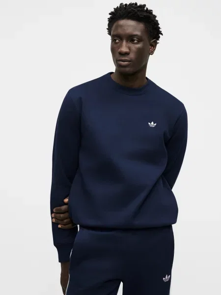 ADIDAS ORIGINALS Mikina Essentials námornícka modrá