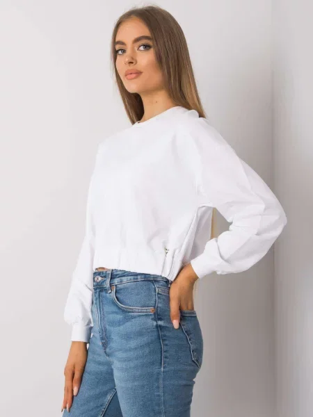 Hanorac Fashionhunters alb