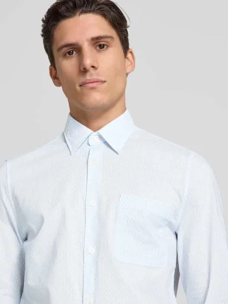 Koszula biznesowa o kroju shaped fit o jakości premium Marc O'polo