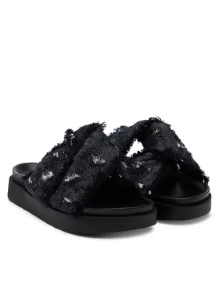 Inuikii Nazouváky Soft Crossed Jeans černá