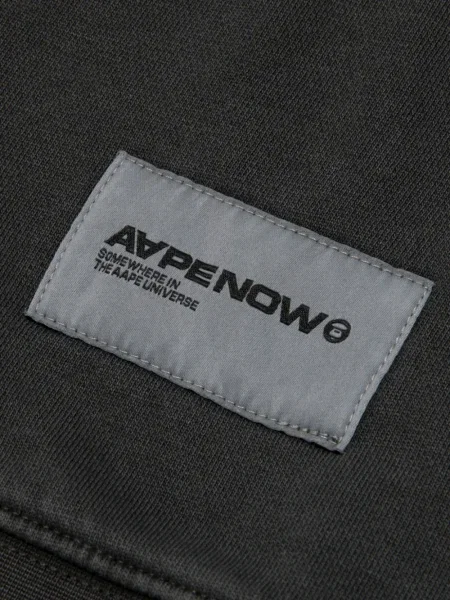 Hanorac crewneck Aape By A Bathing Ape negru