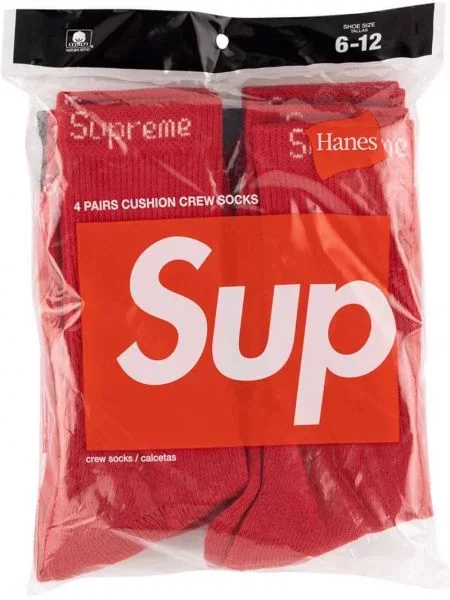 Șosete Supreme cu broderie