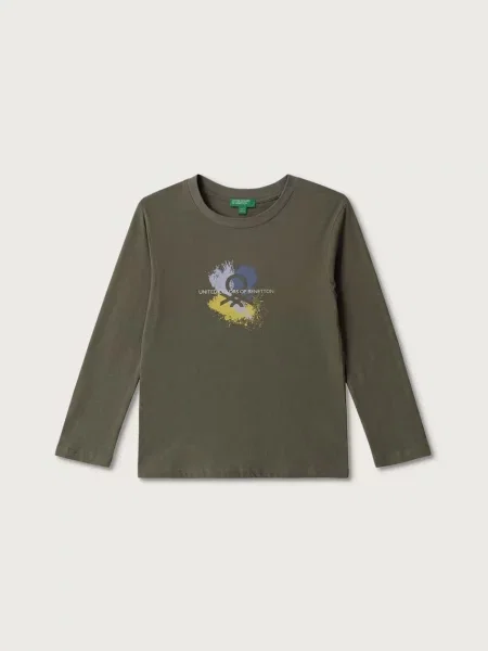 Детский лонгслив United Colors Of Benetton