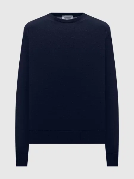 Джемпер DILLIE з вовни мериноса John Smedley синій