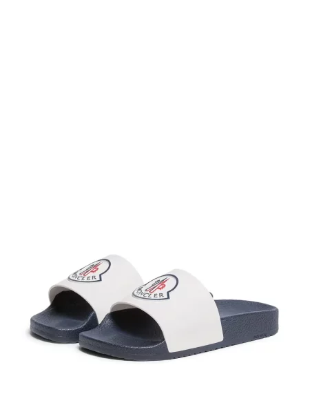 Sandały dziecięce Moncler Enfant białe