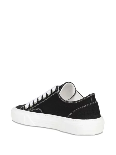Sneakerși Msgm cu șireturi din dantelă negru