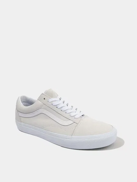 Замшевые кеды Vans белые