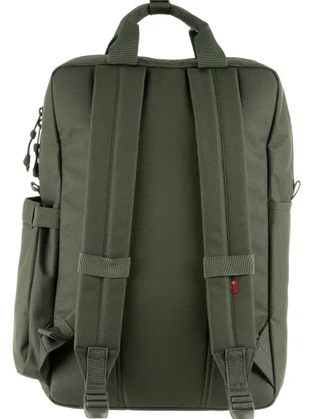 LEVI'S Rucsac închis / roșu / alb verde