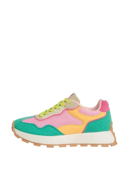 Sneakerși Love & Roses galben