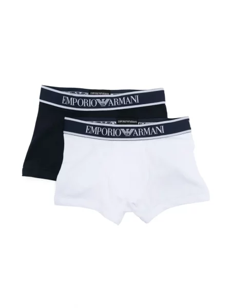 Bokserki dziecięce Emporio Armani niebieskie