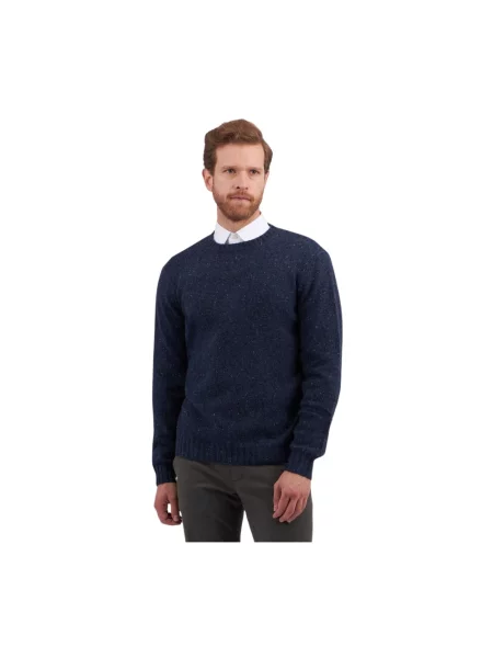 Sweter Brooks Brothers wełniany niebieski