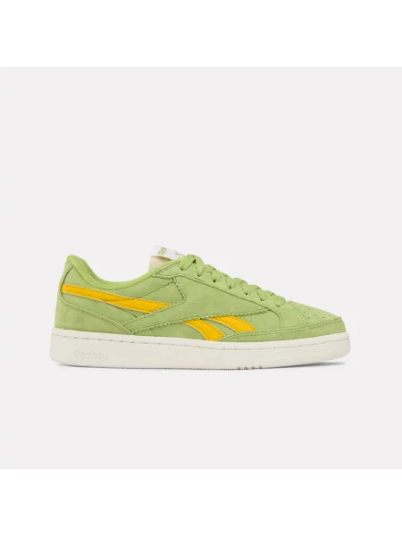 Reebok Sneakersy Club C Grounds Shaggreen/Athleticgold/Chalk Size: 35
