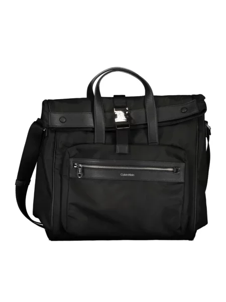 Torba na laptopa Calvin Klein czarna
