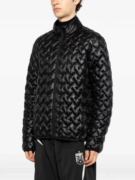 Pliabil geacă cu puf Moncler negru