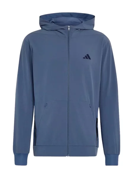 ADIDAS PERFORMANCE Hanorac Hybrid' albastru