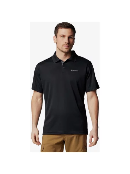 Polo Columbia Utilizer krótki rękaw czysty S czarny