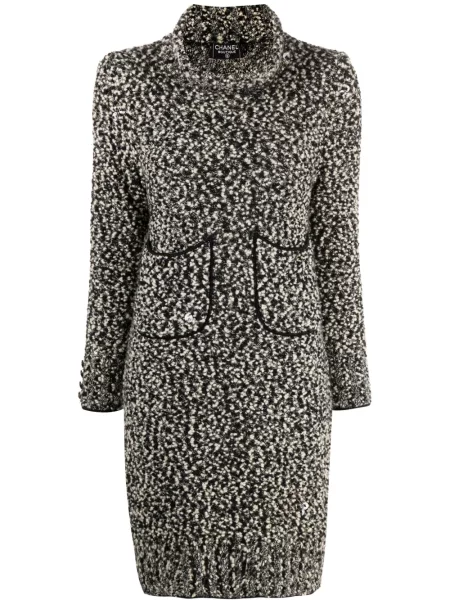Šaty Chanel Pre-owned černé