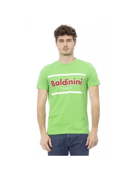 Koszulka Baldinini casual zielona