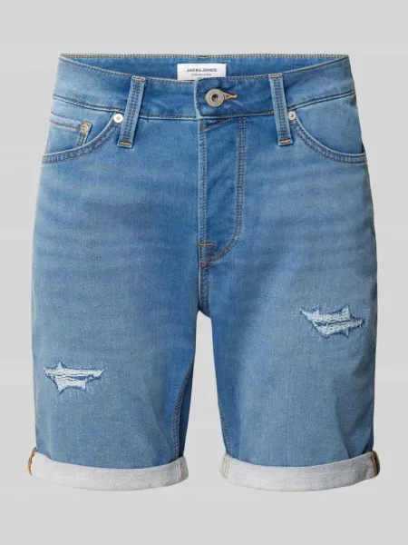 Jack & Jones Szorty Mężczyzna S Jeansy niebieski
