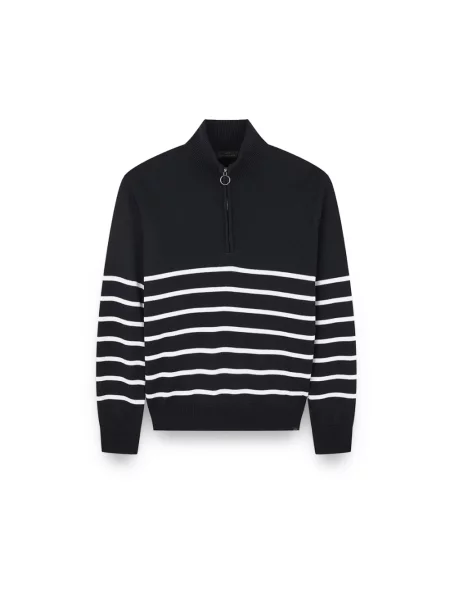 Sweter Paul & Shark bez fiszbin niebieski