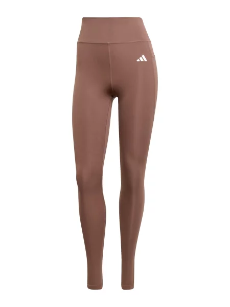 ADIDAS PERFORMANCE Pantaloni sport OPTIME ESSENTIALS maro alb