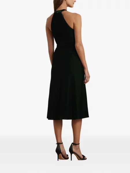 Rochie midi Lauren Ralph Lauren verde