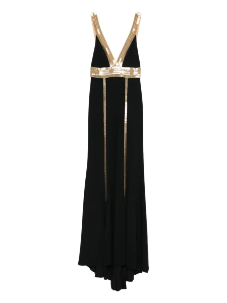 Rochie maxi Costarellos de costum negru