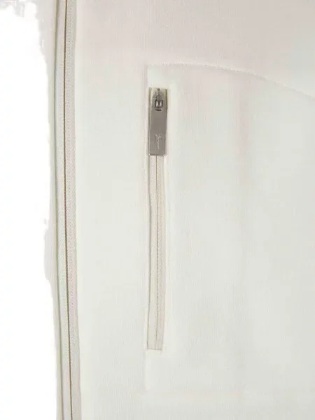 Hanorac Laminar alb