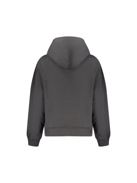Bluza z kapturem Tommy Hilfiger z kapturem czarna