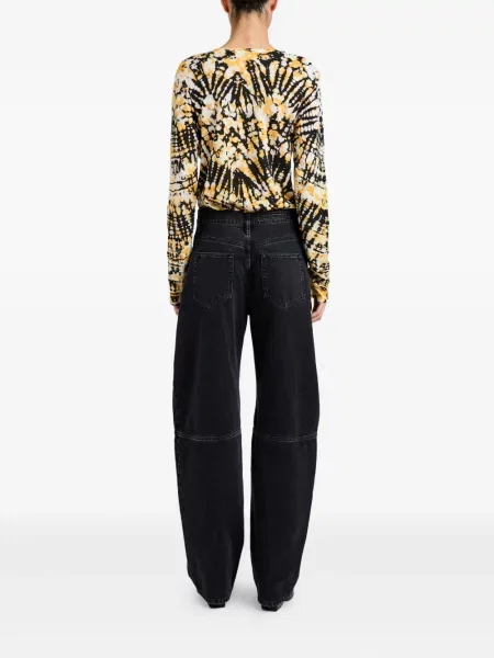 Top Proenza Schouler lung galben