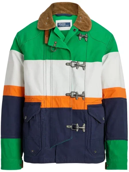Siuvinėtos gėlėtos zomšinės kelnės Polo Ralph Lauren mėlyna