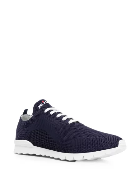 Fűzős csipkés sneaker Kiton kék