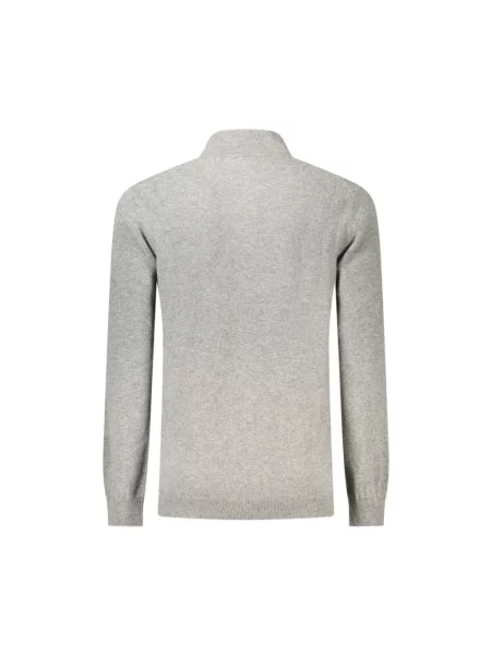 Sweter Timberland wełniany szary