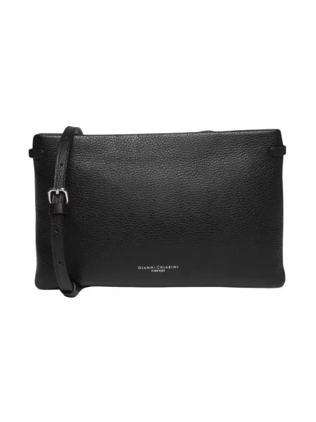 Torebka crossbody Gianni Chiarini skórzana czarna