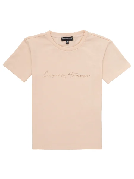 Tricou copii Emporio Armani roz