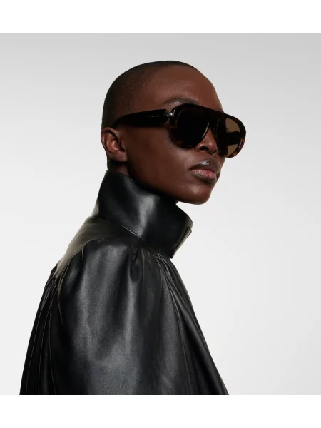 Ochelari de soare Bvlgari maro