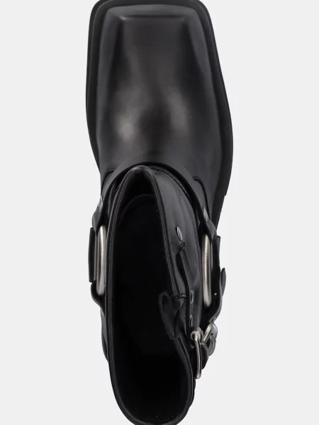 Кожаные ботинки Jeffrey Campbell черные
