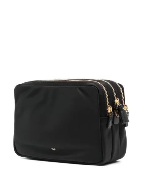 Crossbody kabelka Anya Hindmarch s autogramem černá