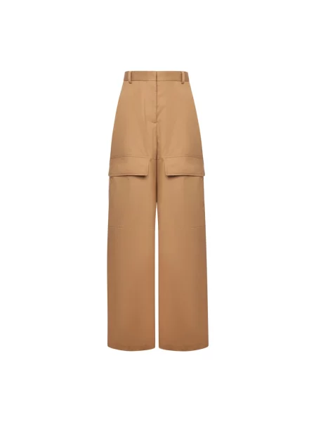 Spodnie Stella Mccartney beżowe