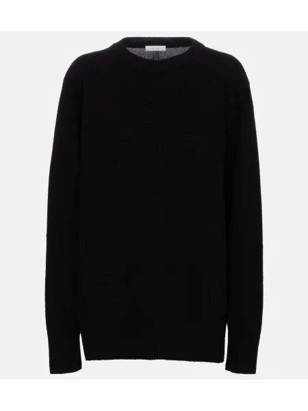Pulover The Row de lână negru