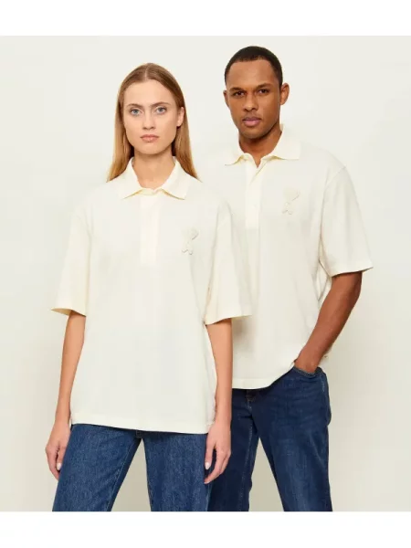 Tricou polo Ami Paris